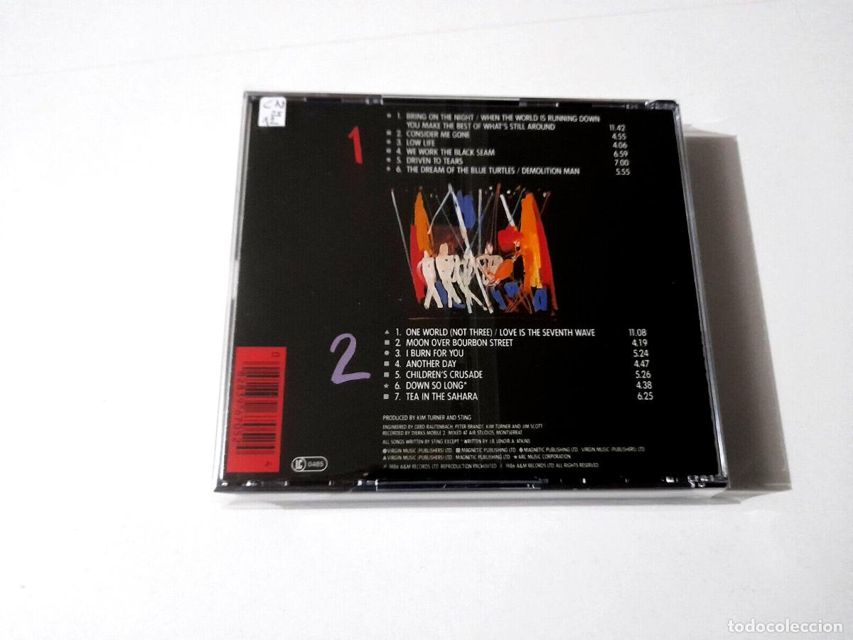 CDs de m&uacute;sica: STING &rdquo;BRING ON THE NIGHT&rdquo; 2CD 13 TRACKS COMO NUEVO - Foto 2