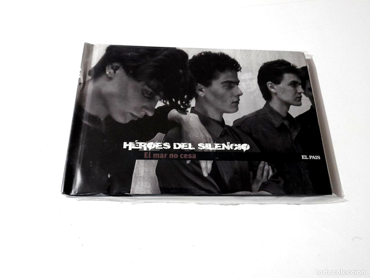 CDs de m&uacute;sica: HEROES DEL SILENCIO &rdquo;EL MAR NO CESA&rdquo; CD + LIBRO 13 TRACKS - Foto 1