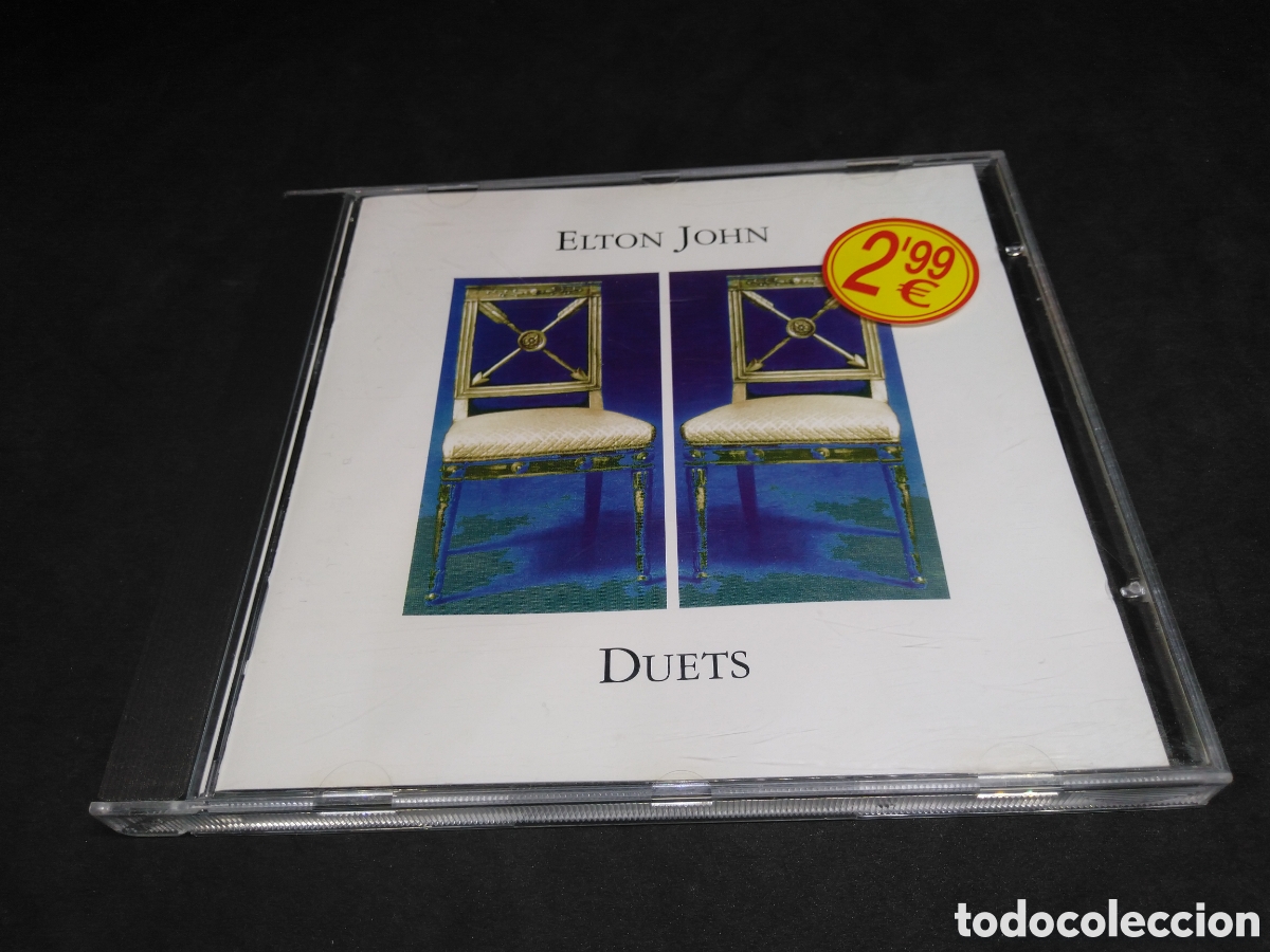 CDs de m&uacute;sica: ELTON JOHN - DUETS - CD - 1993 - DISCO VERIFICADO - Foto 1