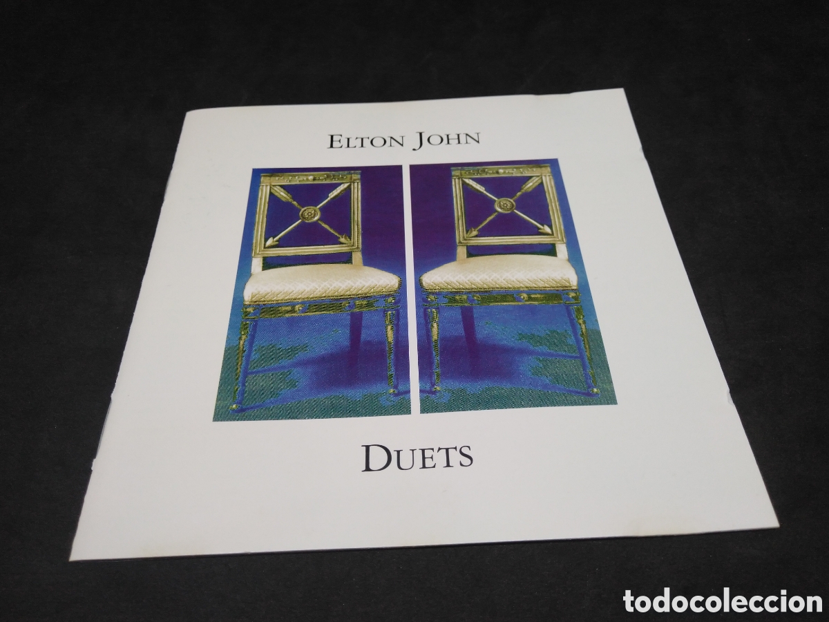 CDs de m&uacute;sica: ELTON JOHN - DUETS - CD - 1993 - DISCO VERIFICADO - Foto 3