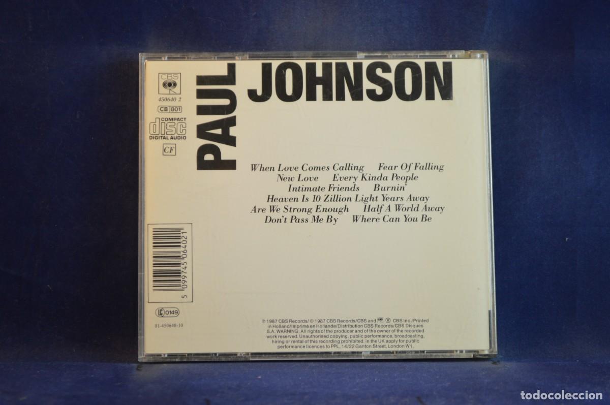 CDs de m&uacute;sica: PAUL JOHNSON (2) &ndash; PAUL JOHNSON - CD - Foto 2