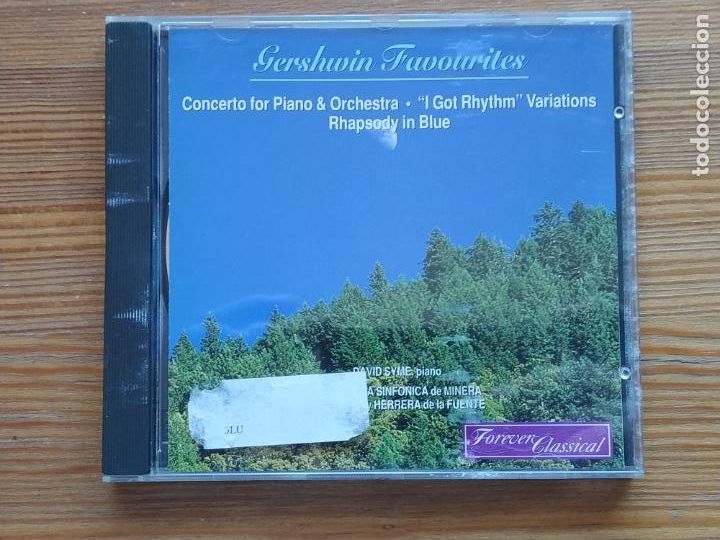 Music CDs: CD GERSHWIN FAVOURITES - ORQUESTRA SINFONICA DE MINERA / DE LA FUENTE (Y3)