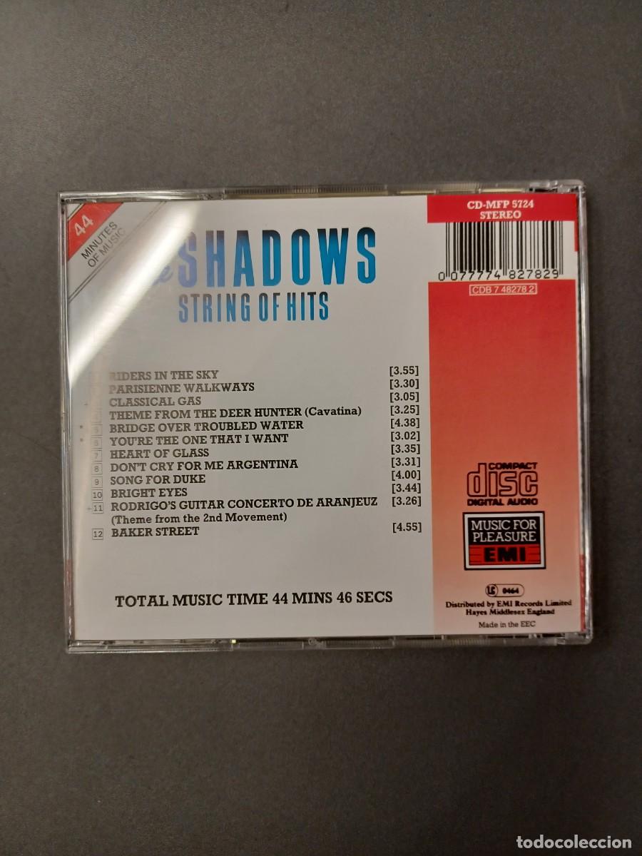 CDs de m&uacute;sica: THE SHADOWS - STRING OF HITS CD - Foto 3