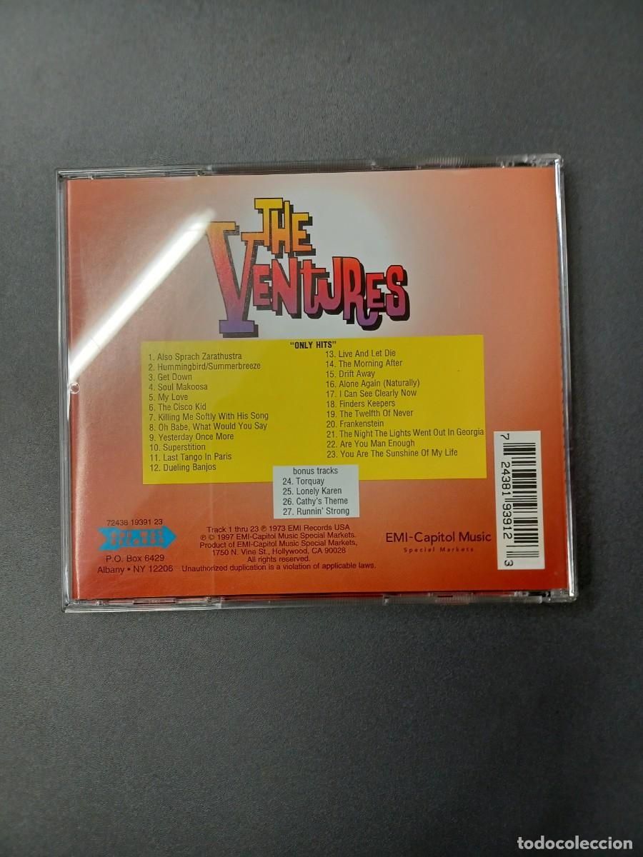 CDs de m&uacute;sica: THE VENTURES- ONLY HITS CD - Foto 3