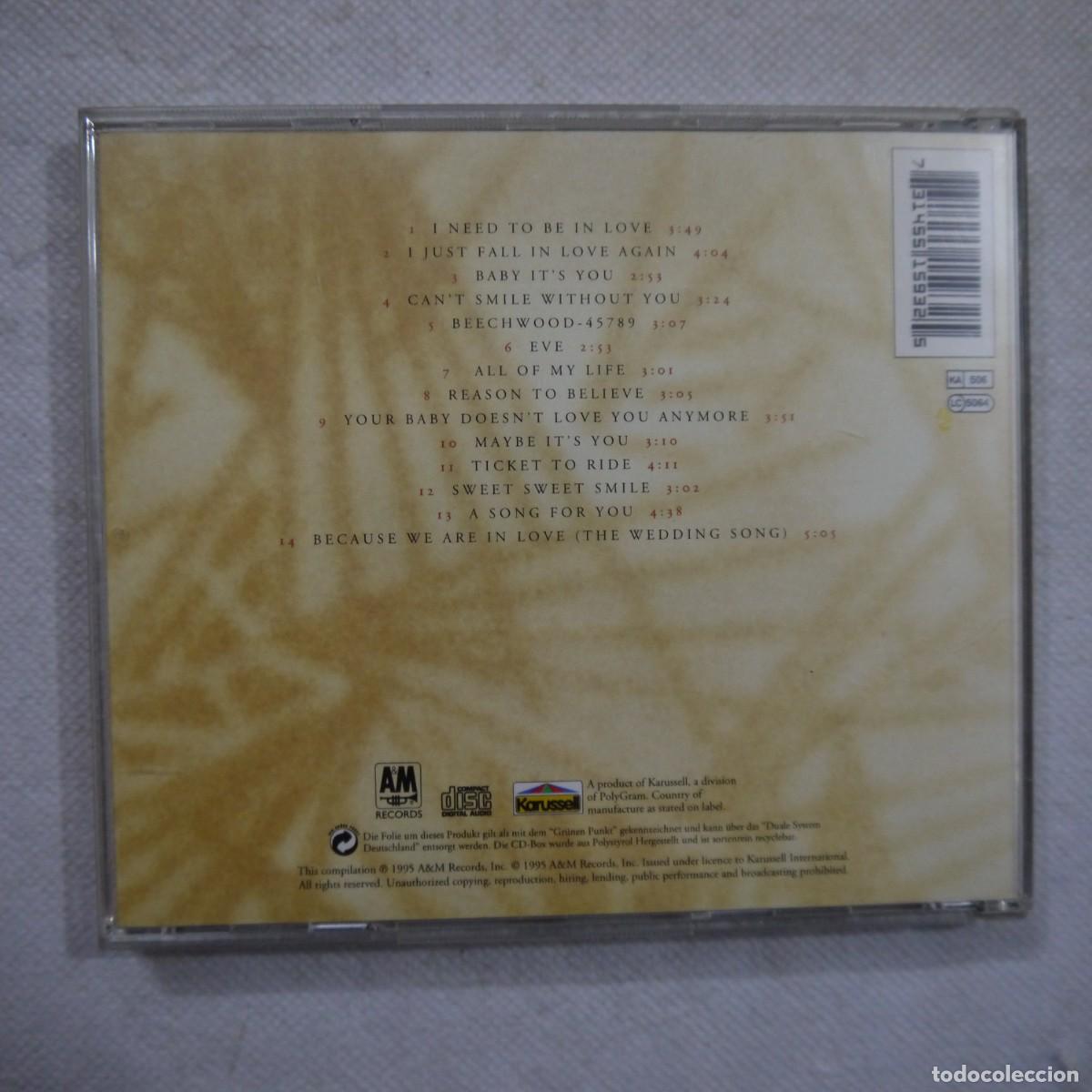 CDs de m&uacute;sica: CARPENTERS - REFLECTIONS - CD 1995 - Foto 3