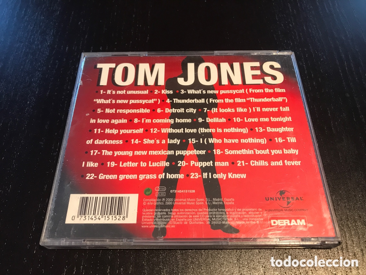 CDs de m&uacute;sica: CD Tom Jones Gold - Foto 2