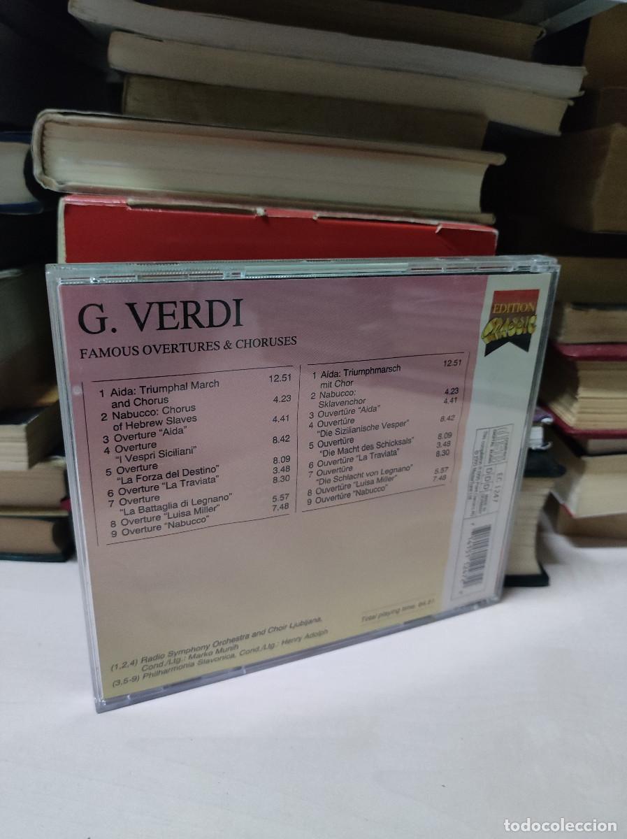 CDs de m&uacute;sica: FAMOUS OVERTURE & CHORISES VERDI - Foto 2