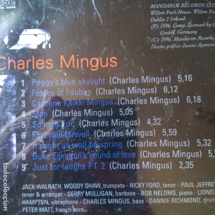 CDs de m&uacute;sica: CHARLES MINGUS, THE JAZZ MASTERS. CD - Foto 2