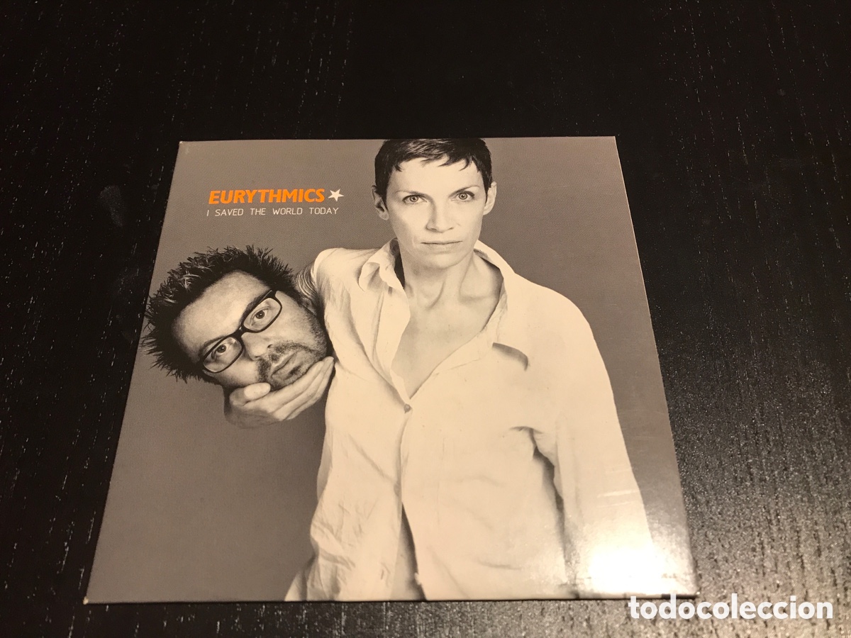 CDs de m&uacute;sica: CD Single Eurythmics I Saved The World Today - Foto 1