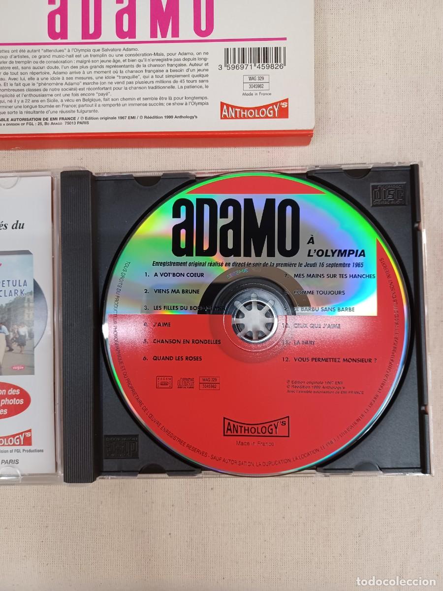 CDs de m&uacute;sica: ADAMO A OLYMPIA CD - Foto 3