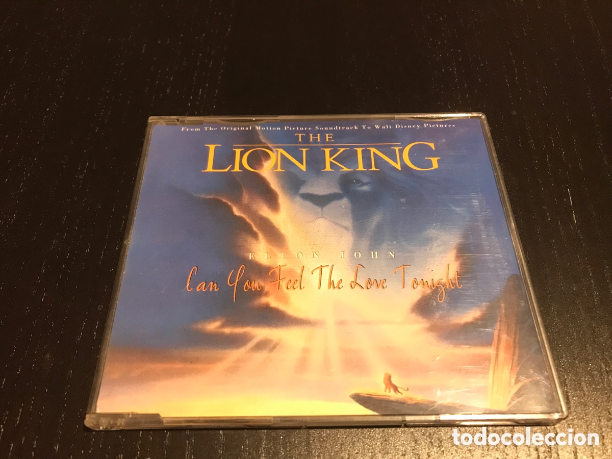 CDs de m&uacute;sica: CD Single Elton John The Lion King - Foto 1