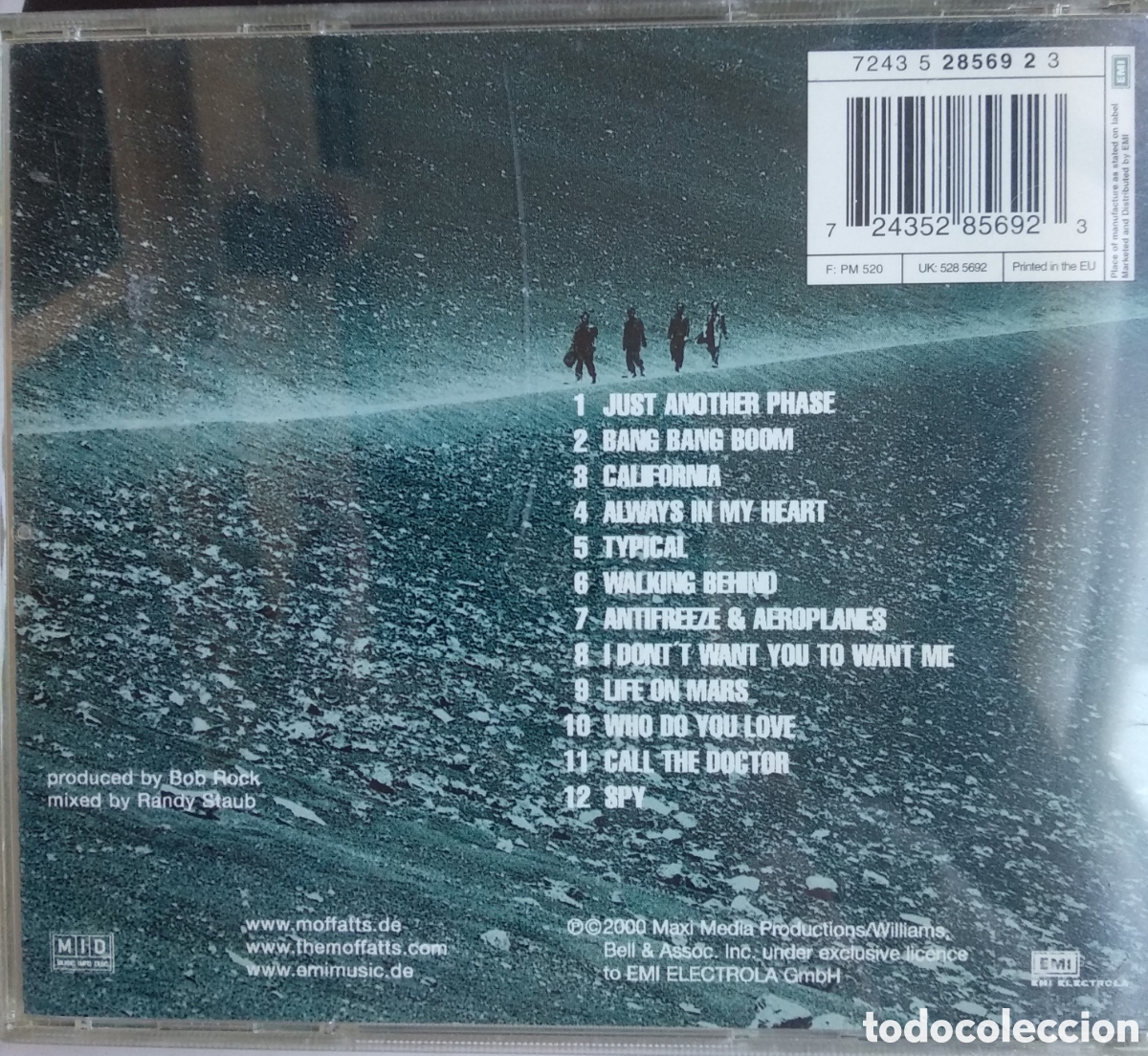 CDs de m&uacute;sica: *THE MOFFATTS, SUBMO DALITIES, EU, EMI, 2000 - Foto 2