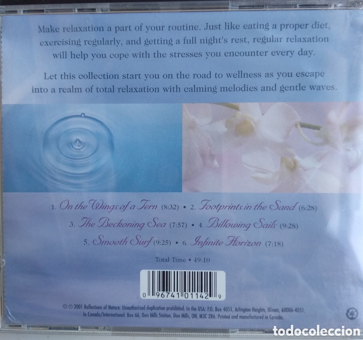 CDs de m&uacute;sica: *RELAX, US, REFLECTIONS, 2001 - Foto 2