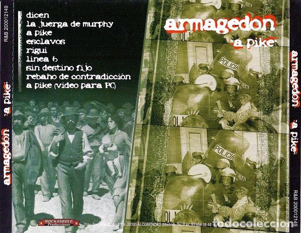 CDs de m&uacute;sica: ARMAGEDON. A PIKE. CD - Foto 2
