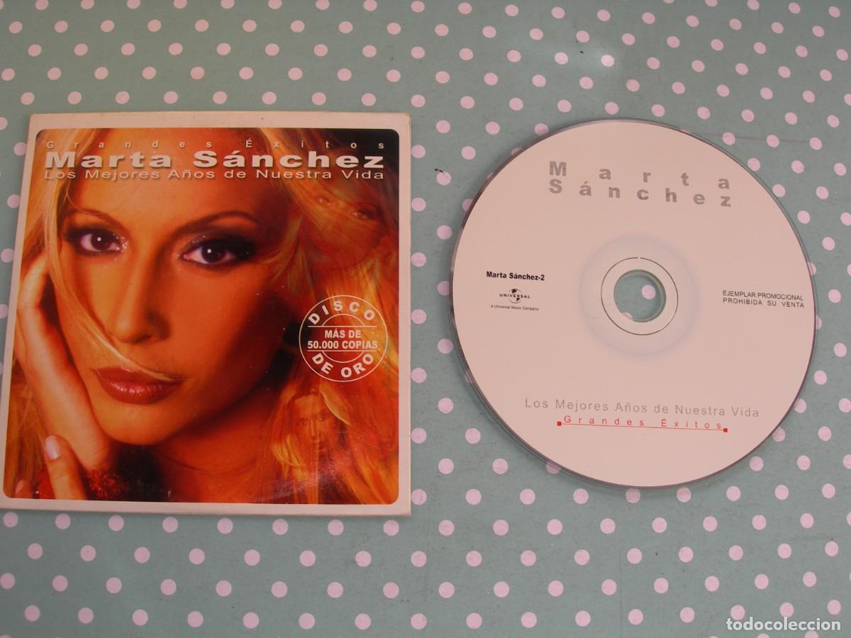 CDs de m&uacute;sica: MARTA S&Aacute;NCHEZ / DESCONOCIDA + 4 / CD SINGLE / POP - Foto 1