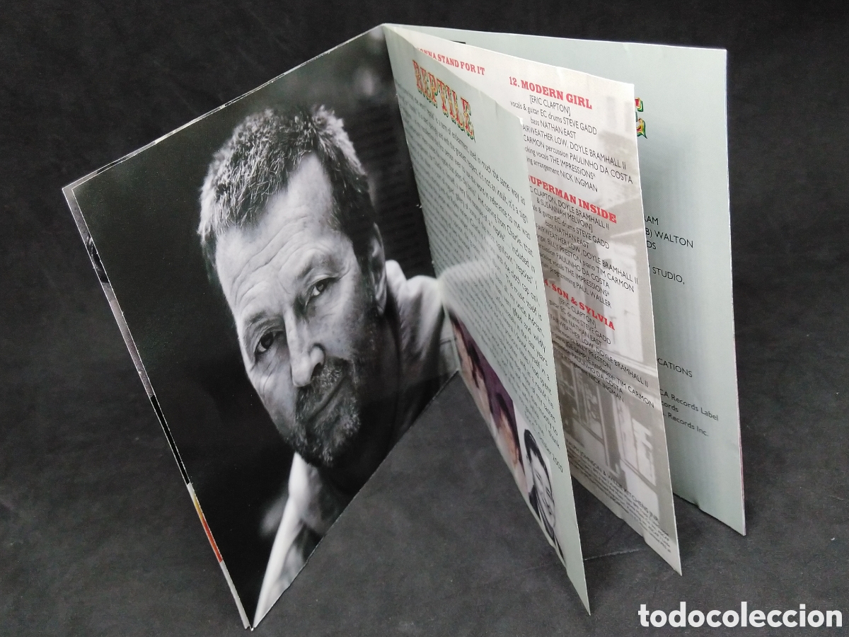 CDs de m&uacute;sica: ERIC CLAPTON - REPTILE - CD - 2001 - DISCO VERIFICADO - Foto 6
