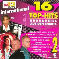 CDs de Música: VARIOUS - 16 TOP-HITS INTERNATIONAL 2/93 (CD, COMP, CLUB). Lote 389654704