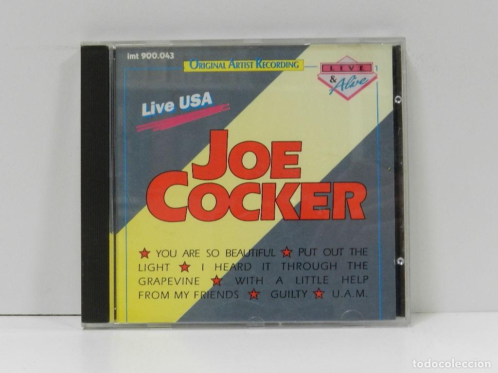 CDs de m&uacute;sica: DISCO CD. Joe Cocker &ndash; Live USA. COMPACT DISC. - Foto 1