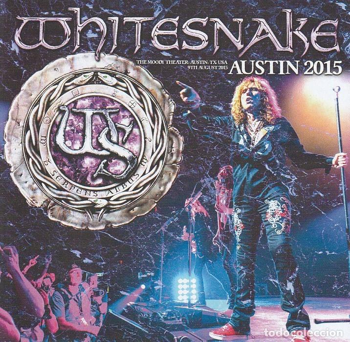 CDs de m&uacute;sica: 2 CDs - WHITESNAKE - Live in Austin 2015 - Foto 1