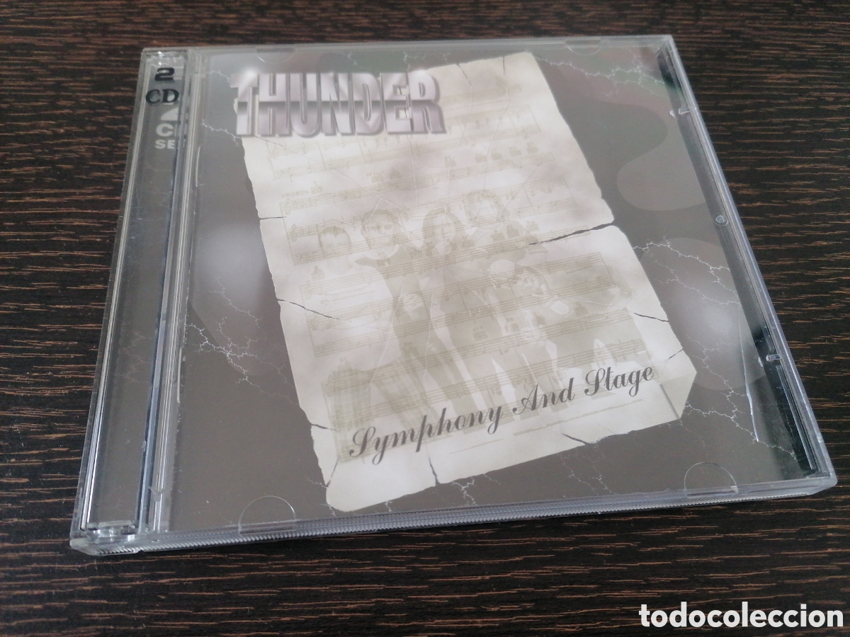 CDs de m&uacute;sica: Thunder - Symphony And Stage 2 Cd - Foto 1