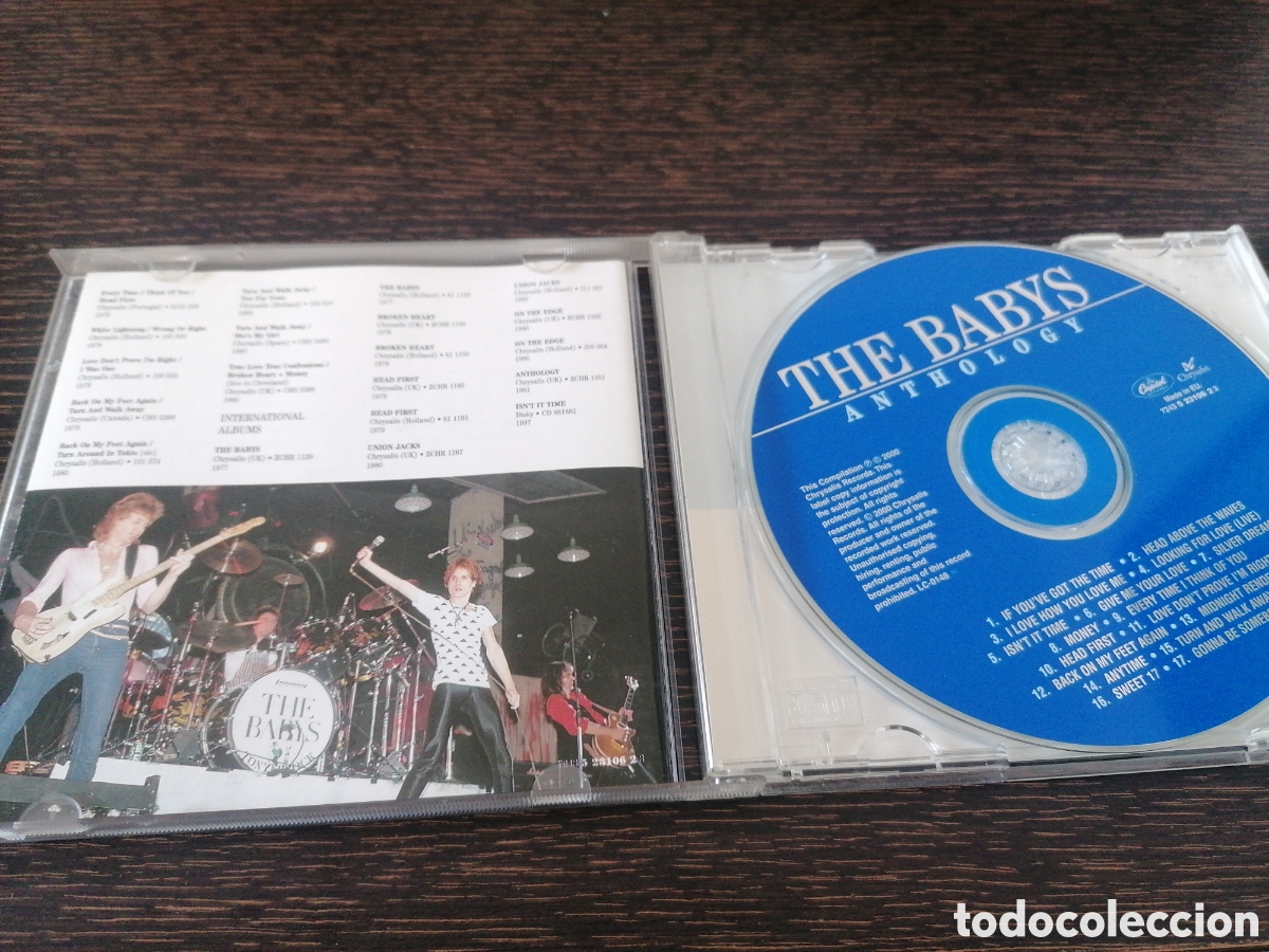 CDs de m&uacute;sica: The Babys - Anthology CD - Foto 3