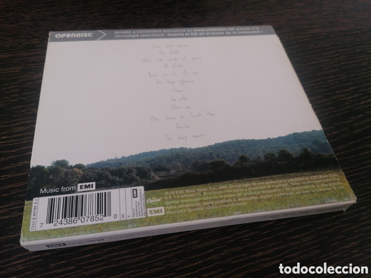 CDs de m&uacute;sica: Elefantes - Somos nubes blancas CD - Foto 2