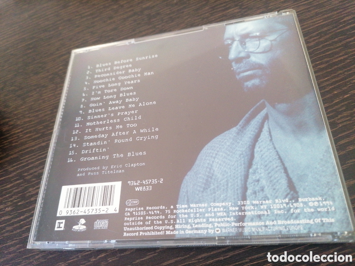 CDs de m&uacute;sica: Eric Clapton - From the cradle CD - Foto 2