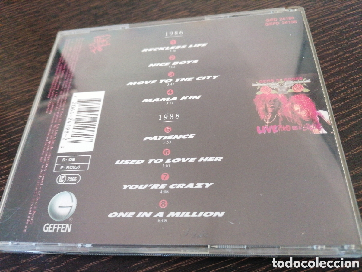 CDs de m&uacute;sica: Guns N Roses - Lies CD - Foto 2