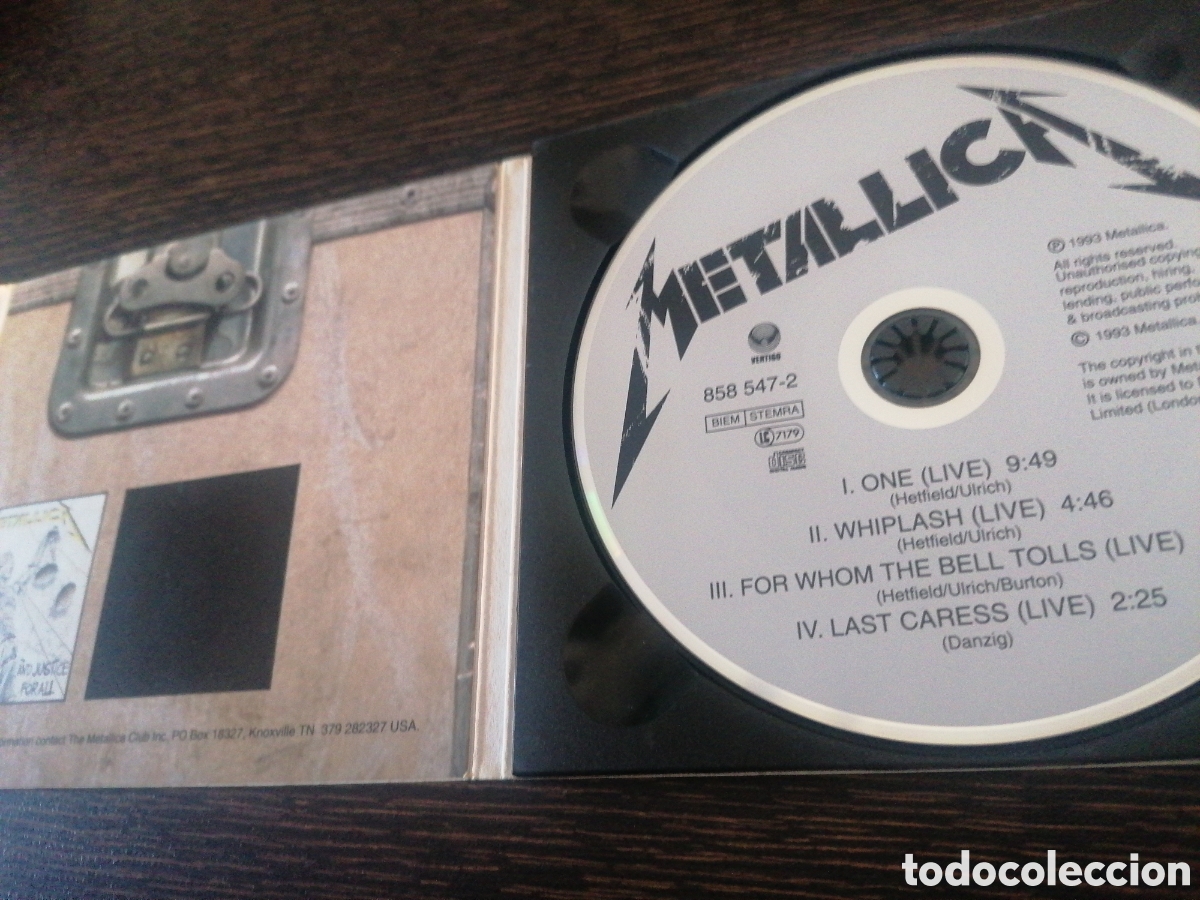 CDs de m&uacute;sica: Metallica - One Live Digipack CD - Foto 3