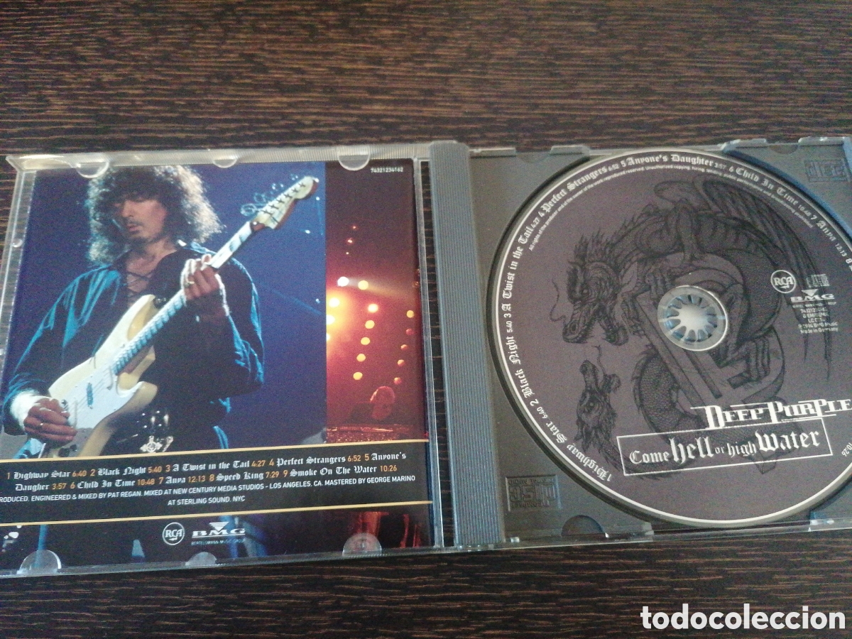CDs de m&uacute;sica: Deep Purple - Come hell or high water CD - Foto 3