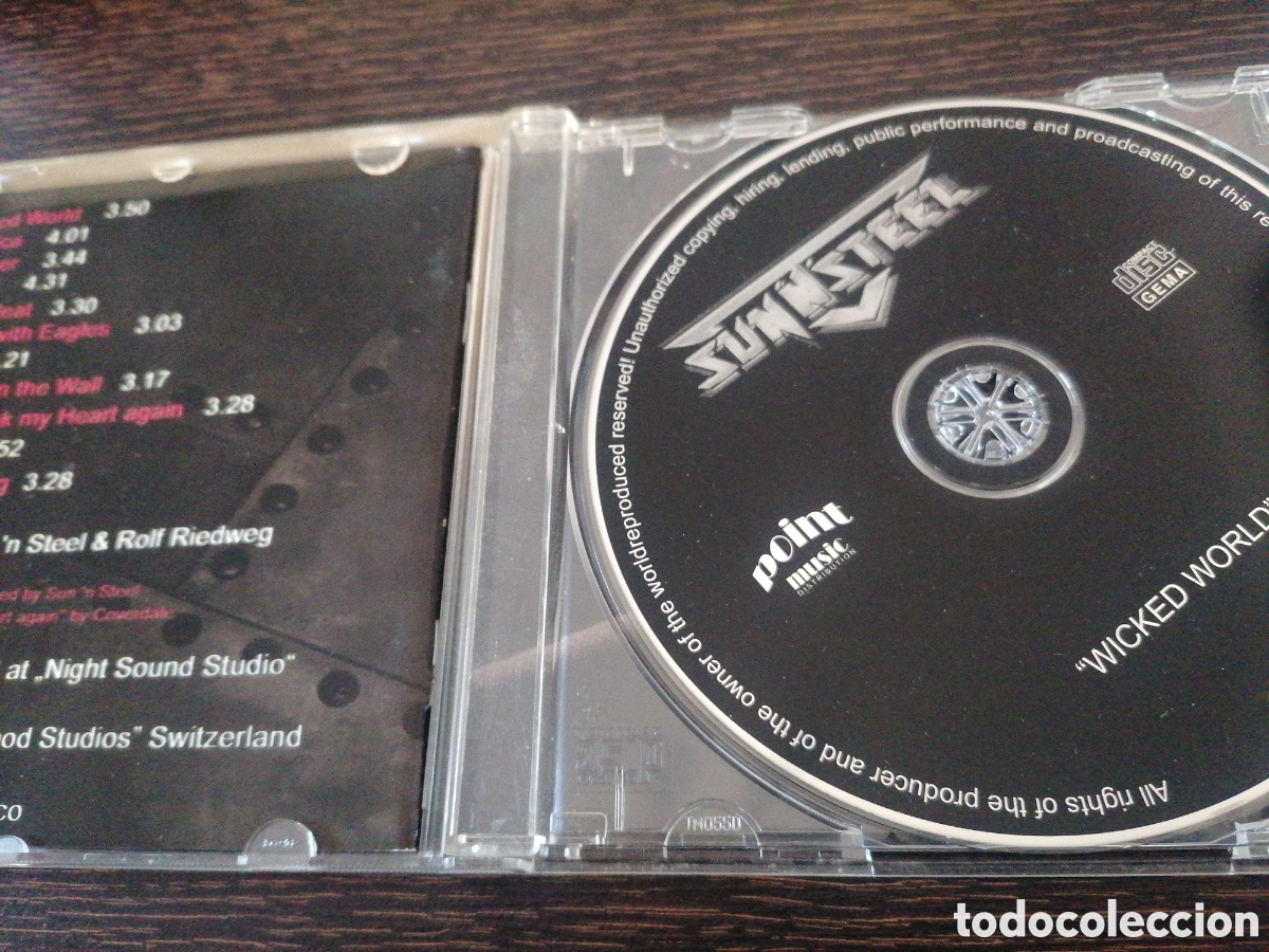 CDs de m&uacute;sica: Sunn Steel - Wicked World CD - Foto 3