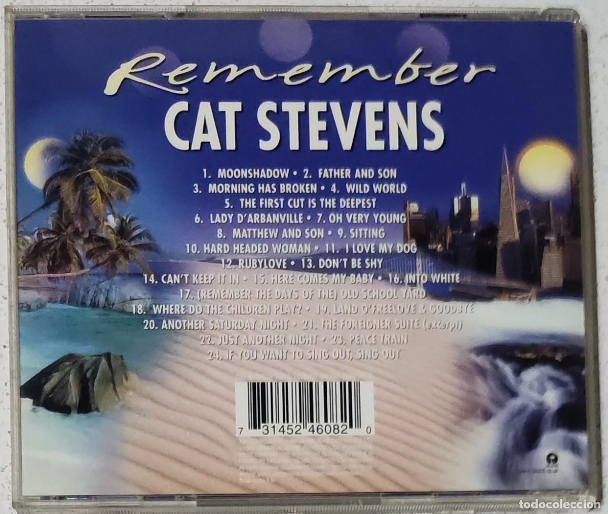 CDs de m&uacute;sica: CAT STEVENS - REMEMBER (CD) 1999 - 24 TEMAS - Foto 3