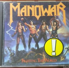 CDs de Música: MANOWAR ”FIGHTING THE WORLD” ATCO RECORDS – 7567-90563-2 RUSIA CD