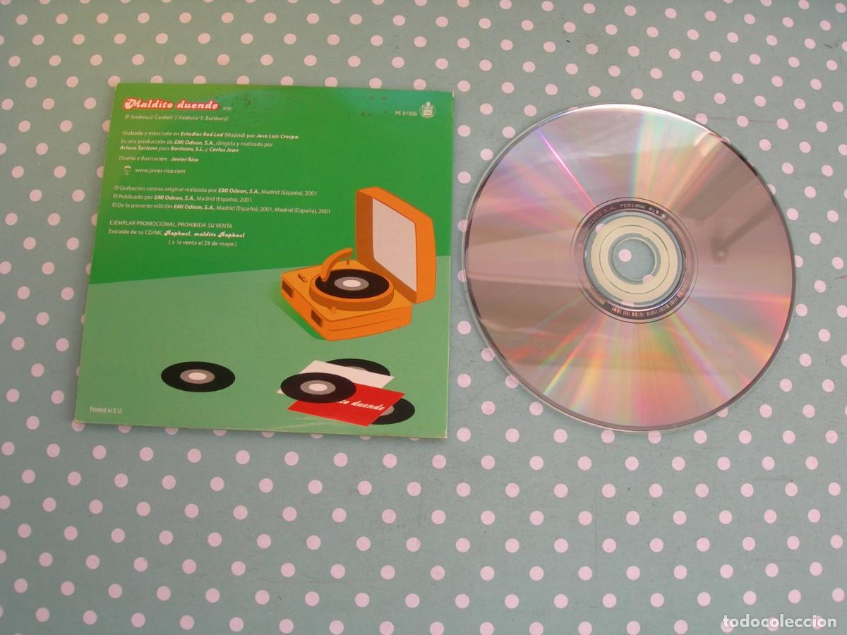 CDs de m&uacute;sica: RAPHAEL / MALDITO DUENDE / CD SINGLE / POP - Foto 2