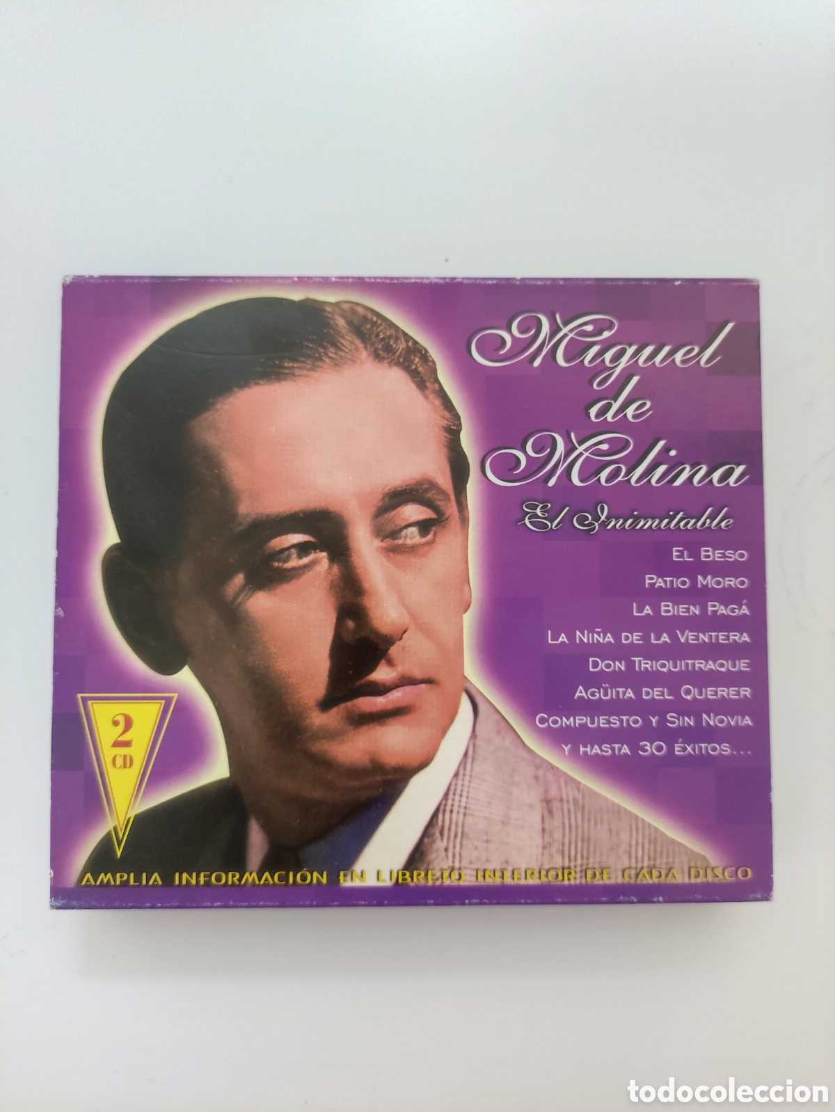 CDs de m&uacute;sica: Miguel d&eacute; Molina el inimitable 2cd - Foto 1