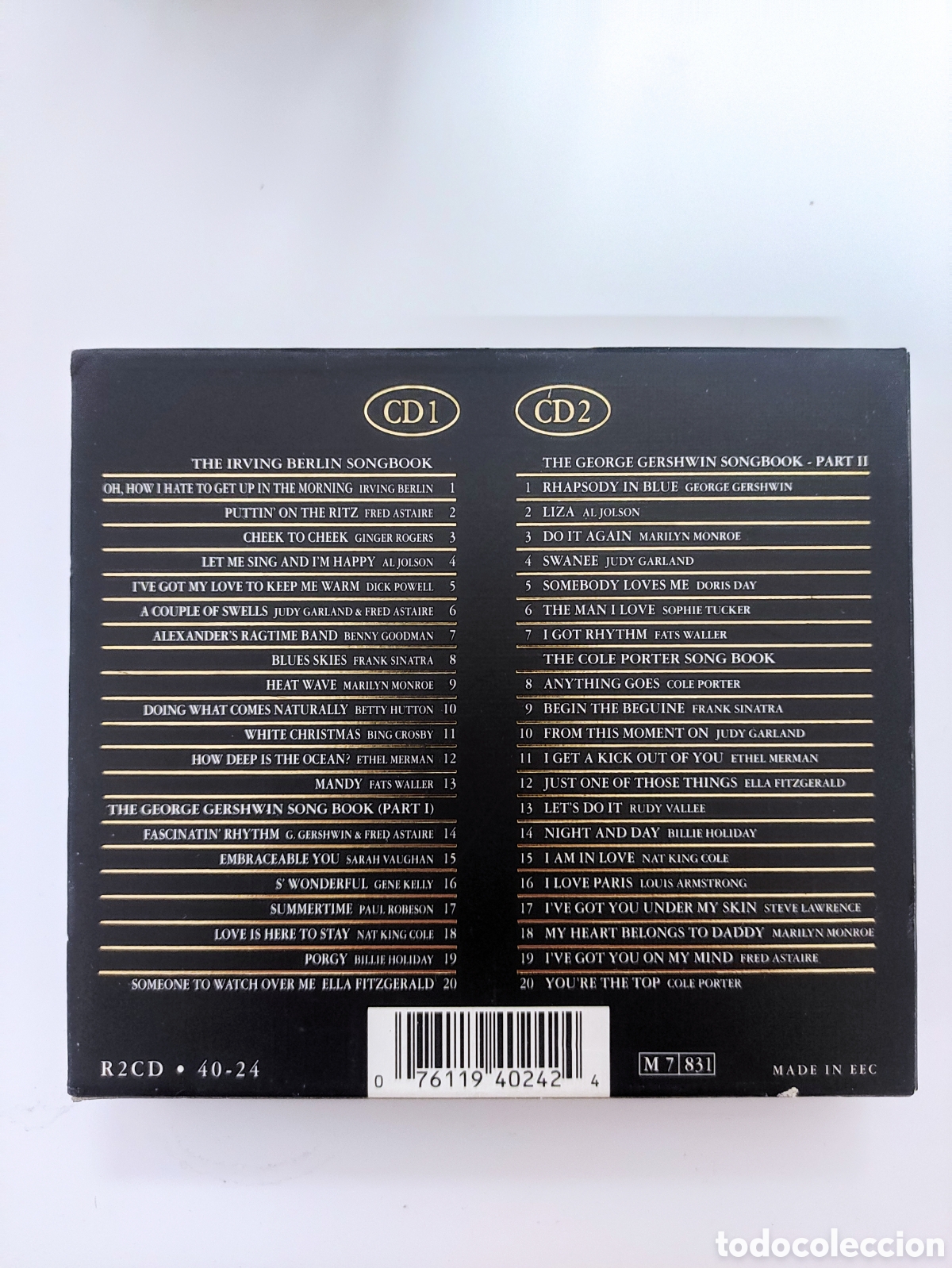 CDs de m&uacute;sica: Berl&iacute;n Gershwin porter 2CD - Foto 2
