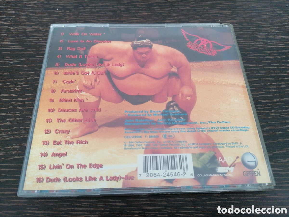 CDs de m&uacute;sica: Aerosmith - Big Ones CD - Foto 2