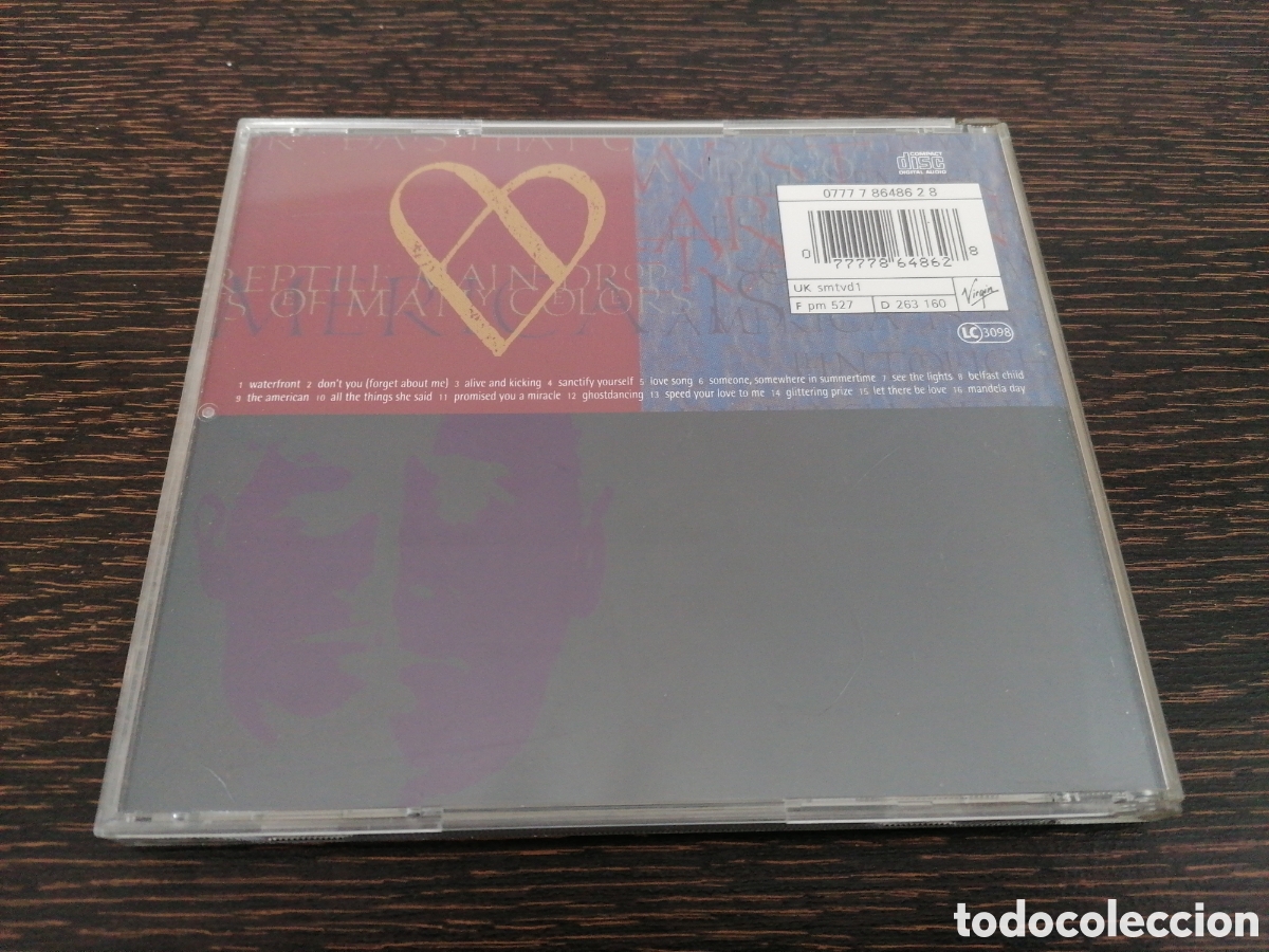 CDs de m&uacute;sica: Simple Minds - Glittering Prize CD - Foto 2