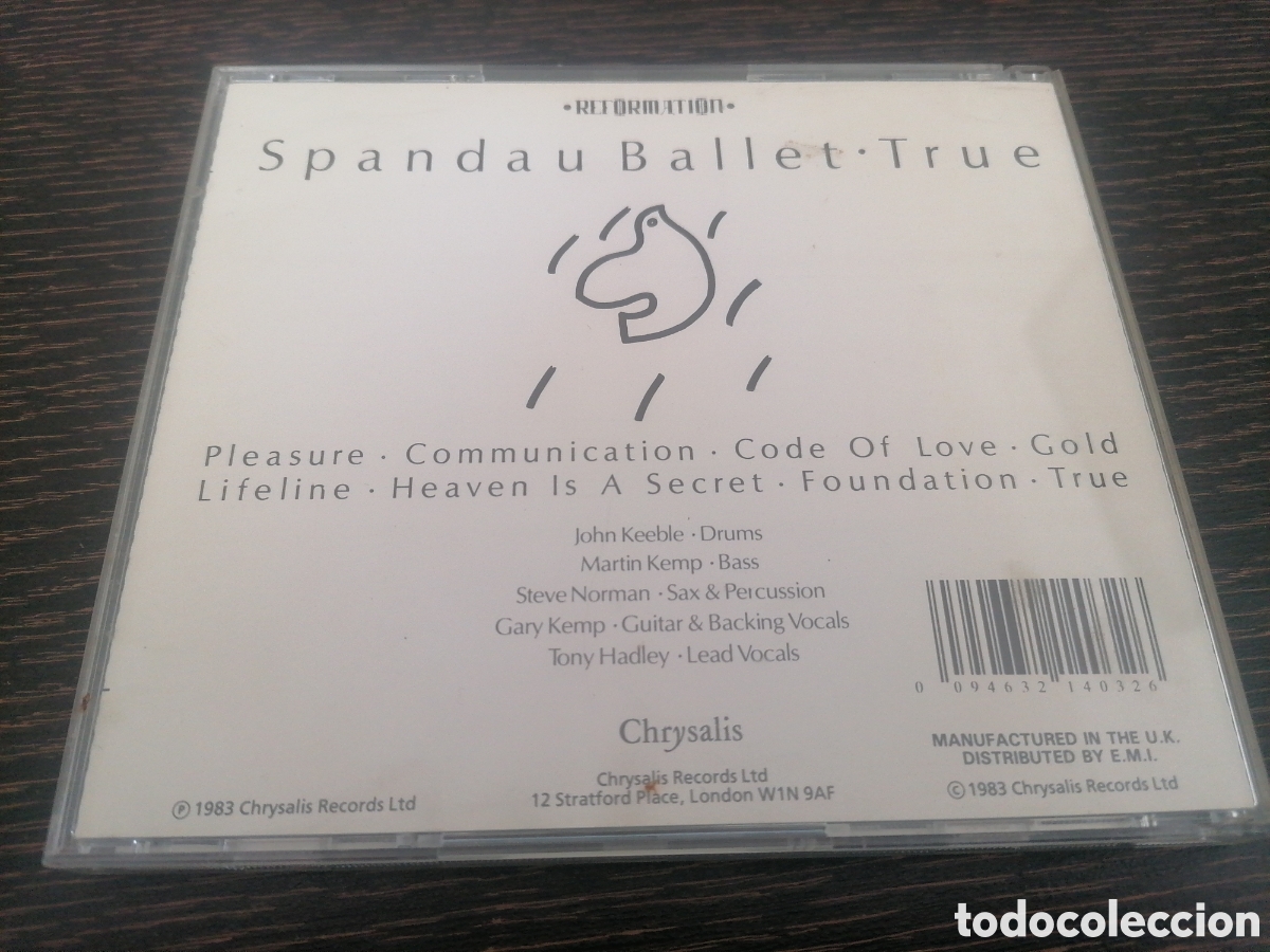 CDs de m&uacute;sica: Spandau Ballet - True CD - Foto 2