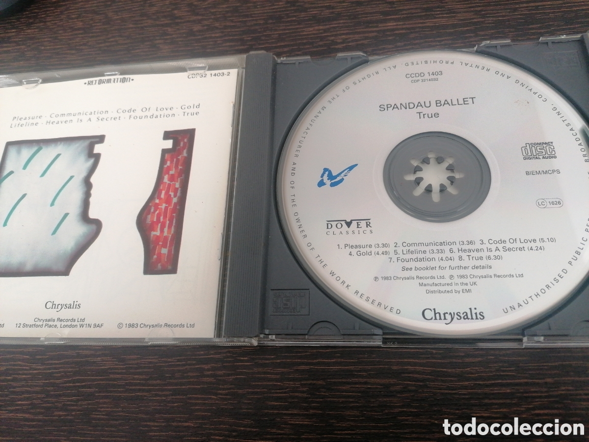 CDs de m&uacute;sica: Spandau Ballet - True CD - Foto 3
