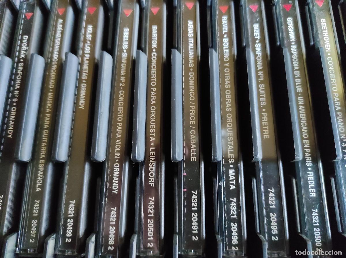 CDs de m&uacute;sica: columna de 24 cd de musica clasica