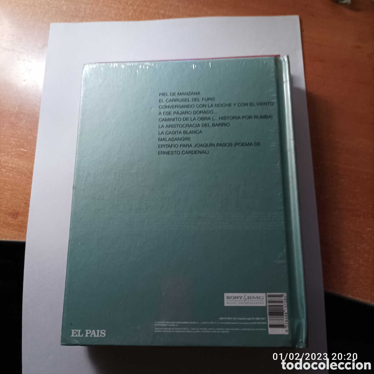 CDs de m&uacute;sica: Serrat. Palabras hechas canciones - Foto 2