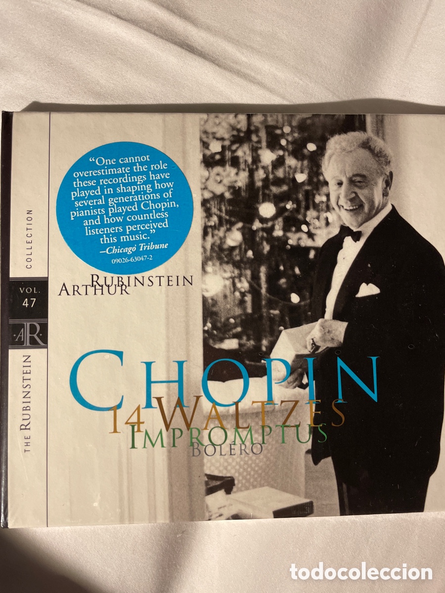 CDs de m&uacute;sica: 14 Valses de Chopin. Rubinstein - Foto 1