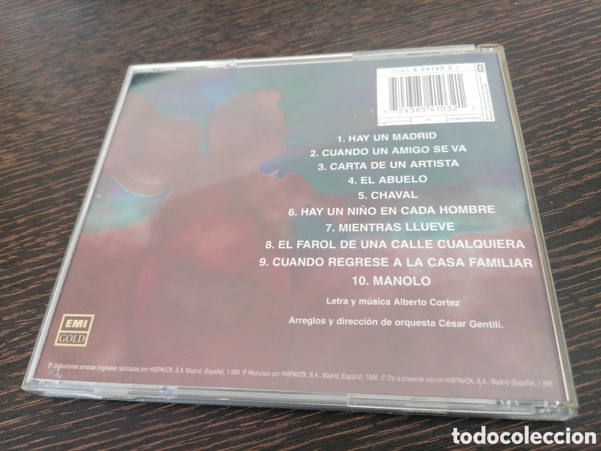 CDs de m&uacute;sica: Alberto Cortez - El compositor... El cantante CD - Foto 2