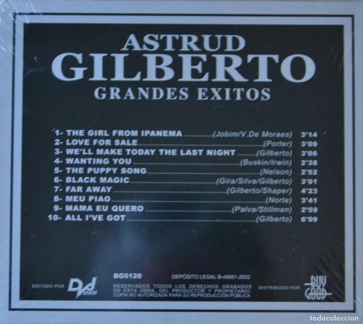 CDs de m&uacute;sica: Astrud Gilberto GRANDES EXITOS CD - Foto 2