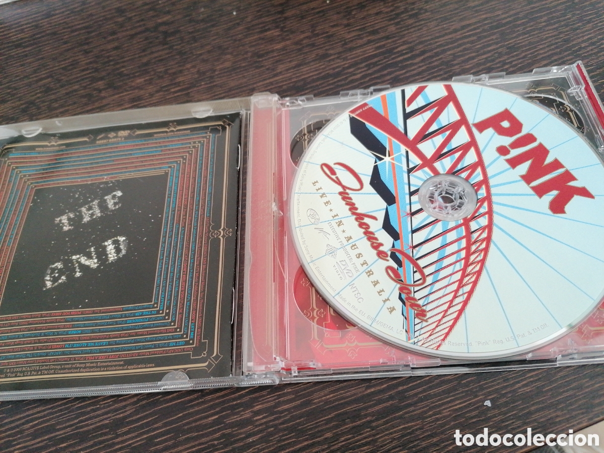 CDs de m&uacute;sica: Pink - Funhouse Tour CD +DVD - Foto 3