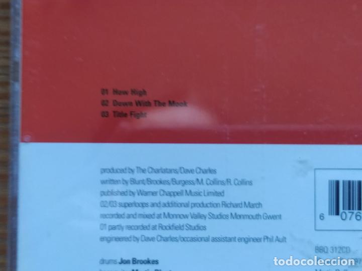 CDs de m&uacute;sica: CD SINGLE THE CHARLATANS - HOW HIGH (3Y) - Foto 2