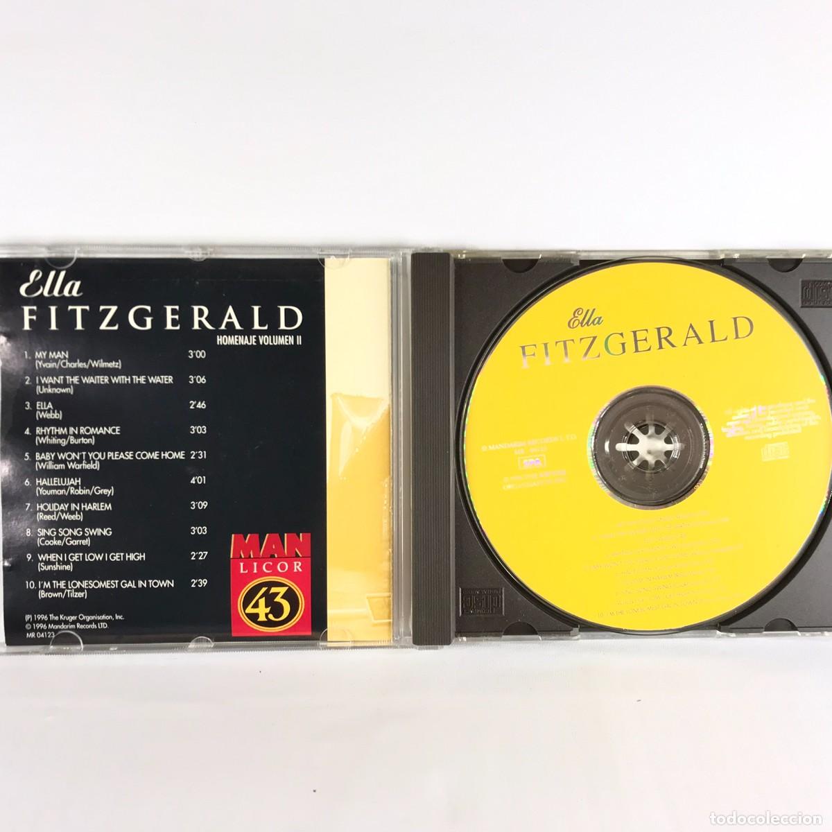 CDs de m&uacute;sica: Ella Fitzgerald ● Homenaje Vol. 2 ● CD, Compilation - Foto 2