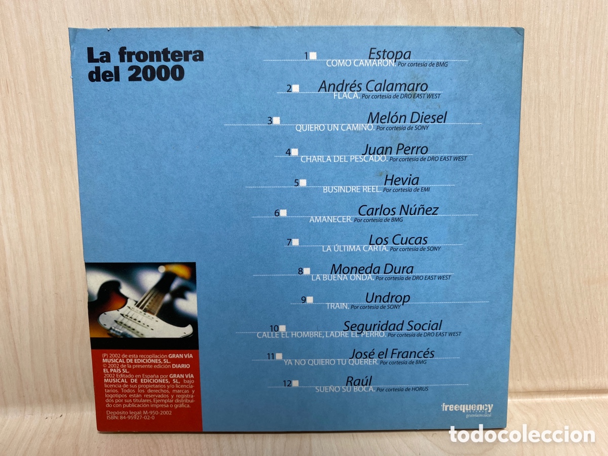 CDs de m&uacute;sica: Varios - La Frontera Del 2000 (CD, Comp) - Foto 2