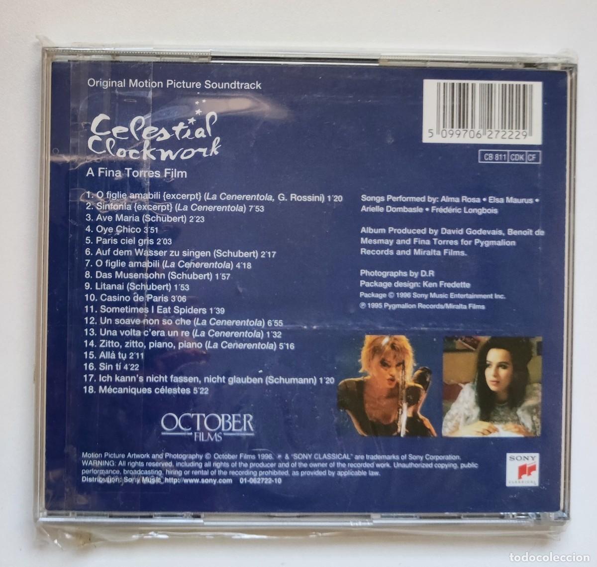 CDs de m&uacute;sica: BSO CD PRECINTADO - CELESTIAL CLOCKWORK / 1996 SONY & PIGMALION - CDs - Foto 2